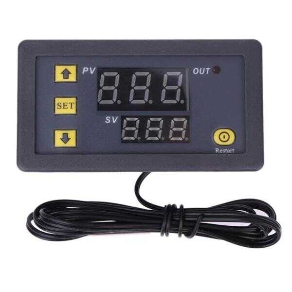 W3230 Röle Çıkışlı Termostat 12V Sıcaklık Kontrol Cihazı
