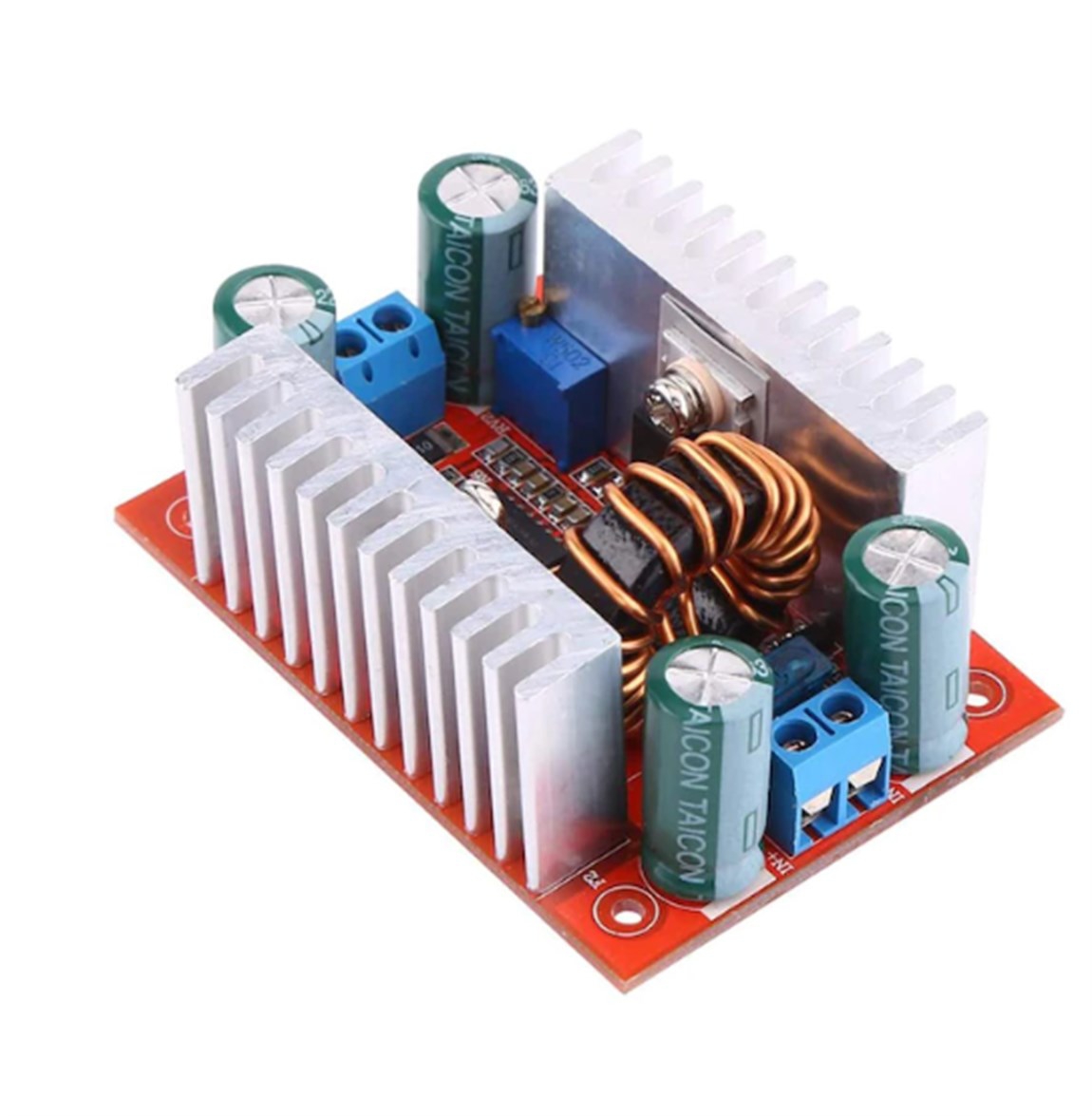 DC-DC Gerilim Yükseltici 400W 15A Boost Modülü Step Up - Sabit Akım Ayarlı