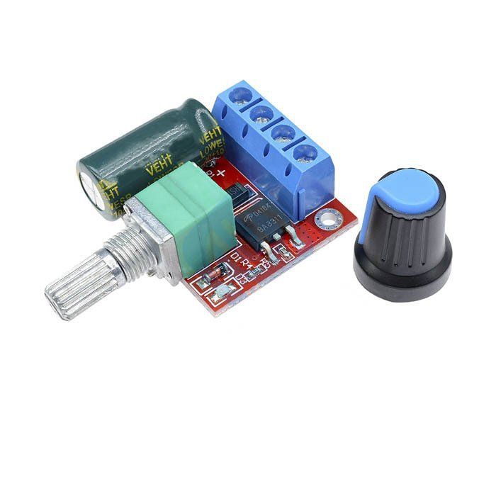 Motor Sürücü Motor Hız Kontrol Kartı 5A 3-24V Arası