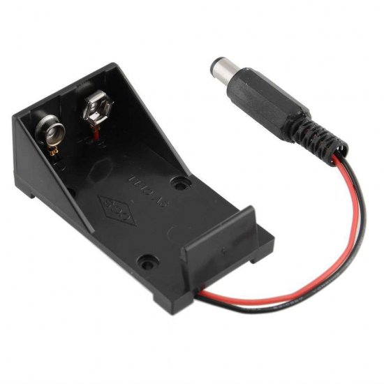 9V Pil Yuvası - Konnektörlü