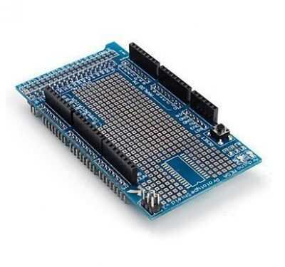 Mini Breadboardlu Arduino Mega 2560 R3 Proto Shield Kiti